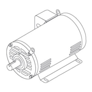 Motor 6.2 HP, 230V 1 PH, 3450 RPM