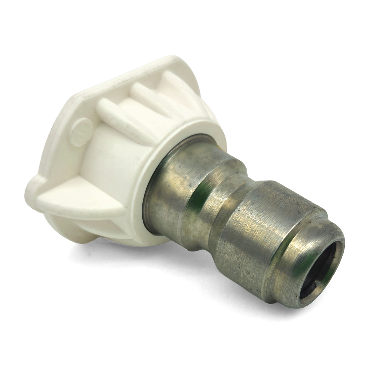 General Pump Q-Style Quick Connect Nozzle, 40 Degree White - Image 2